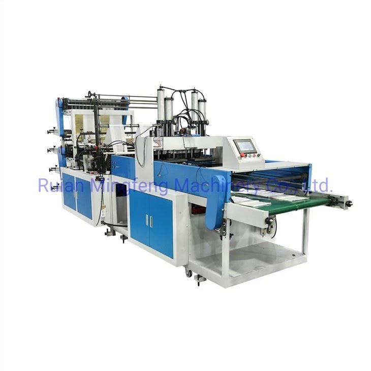 HDPE LDPE LLDPE Nylon Biodegradable Plastic Bag Flat Bag Shopping 4 Lines Plastic Bag Making Machine Price HDPE LDPE LLDPE Nylon Biodegradable Plastic Bag Flat Bag Shopping 4 Lines Plastic Bag Making Machine Price